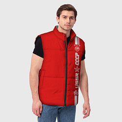 Мужской жилет СССР, цвет: 3D-черный — фото 2