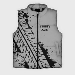 Мужской жилет AUDI АУДИ, цвет: 3D-черный