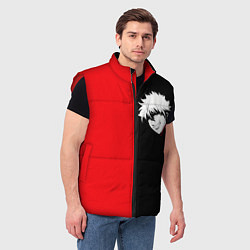 Мужской жилет ГИНТАМА, цвет: 3D-красный — фото 2