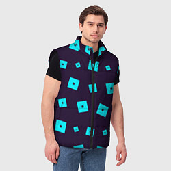 Мужской жилет ROBLOX РОБЛОКС, цвет: 3D-черный — фото 2