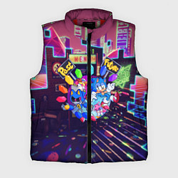 Мужской жилет SONIC RETRO, цвет: 3D-красный