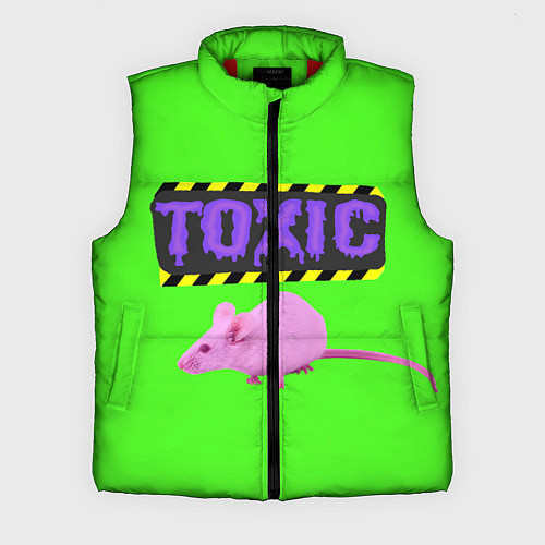 Мужской жилет Toxic / 3D-Красный – фото 1