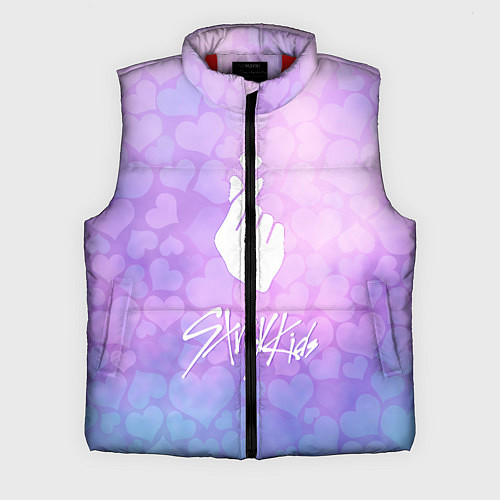 Мужской жилет Stray Kids / 3D-Красный – фото 1