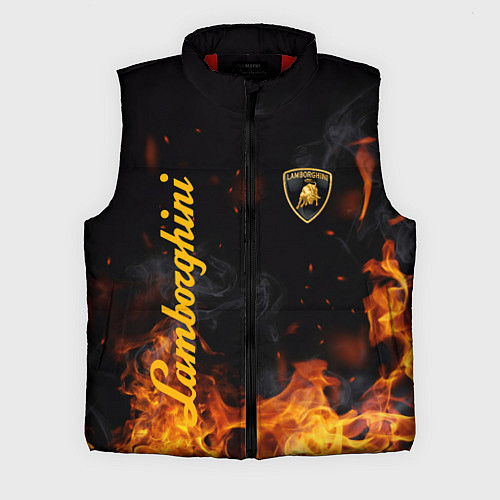 Мужской жилет LAMBORGHINI / 3D-Красный – фото 1