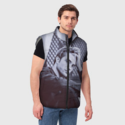 Мужской жилет Роберт Паттинсон, цвет: 3D-светло-серый — фото 2