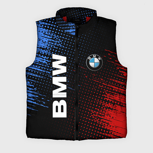 Мужской жилет BMW ТЕКСТУРА / 3D-Красный – фото 1