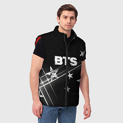 Мужской жилет BTS бойбенд Stars, цвет: 3D-красный — фото 2