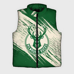 Мужской жилет Милуоки Бакс, цвет: 3D-черный