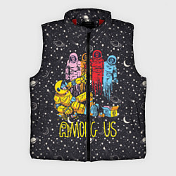 Мужской жилет Among Us - Среди Нас, цвет: 3D-красный