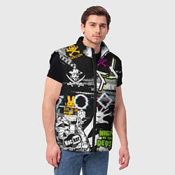 Мужской жилет Watch Dogs, цвет: 3D-черный — фото 2