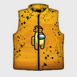 Мужской жилет Among Us Cheese Z, цвет: 3D-черный