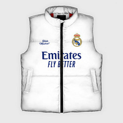 Мужской жилет REAL MADRID, домашняя 2021, цвет: 3D-красный