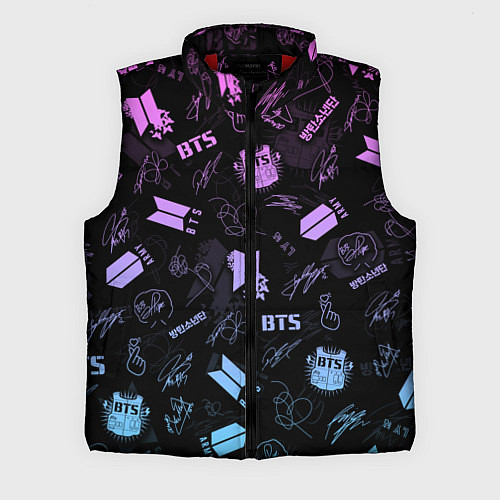 Мужской жилет BTS / 3D-Красный – фото 1