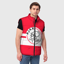 Мужской жилет AJAX AMSTERDAM, цвет: 3D-черный — фото 2
