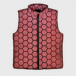Мужской жилет Соты, цвет: 3D-красный