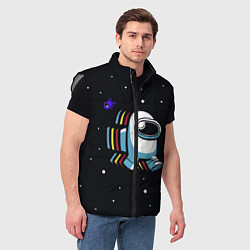 Мужской жилет Among Us Many, цвет: 3D-светло-серый — фото 2