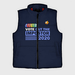 Мужской жилет Among Us Vote Out, цвет: 3D-красный