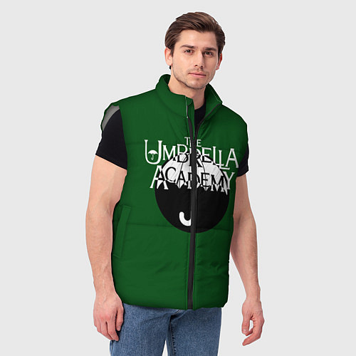 Мужской жилет Umbrella academy / 3D-Светло-серый – фото 3