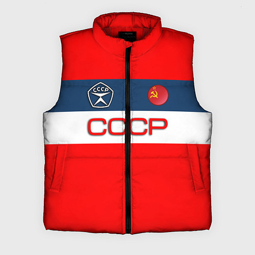 Мужской жилет СССР / 3D-Красный – фото 1