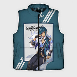 Мужской жилет Кэйа - Genshin Impact, цвет: 3D-черный