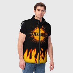 Мужской жилет Александр, цвет: 3D-светло-серый — фото 2