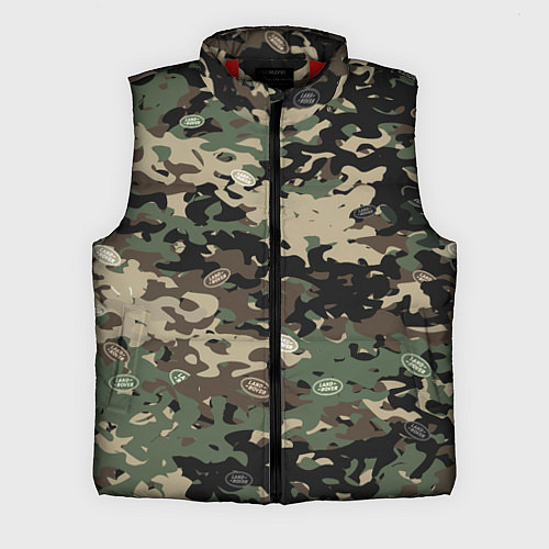 Мужской жилет Камуфляж Land Rover / 3D-Красный – фото 1