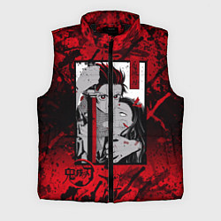 Мужской жилет Клинок рассекающий демонов, цвет: 3D-черный
