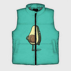 Мужской жилет Авокадо, цвет: 3D-светло-серый