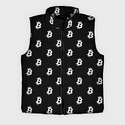 Мужской жилет BITCOIN CRYPTOCURRENCE Z, цвет: 3D-светло-серый