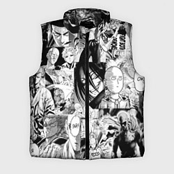 Мужской жилет One-Punch Man Ванпачмен, цвет: 3D-черный