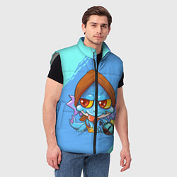 Мужской жилет Сларк Dota 2, цвет: 3D-светло-серый — фото 2