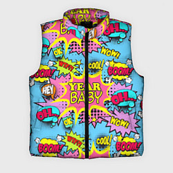 Мужской жилет Year baby Pop art print, цвет: 3D-красный