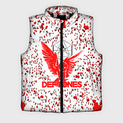 Мужской жилет Deftones, цвет: 3D-черный