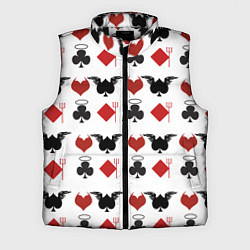Мужской жилет Карточные масти