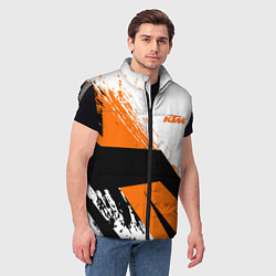 Мужской жилет KTM КТМ Z, цвет: 3D-светло-серый — фото 2