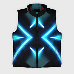 Мужской жилет НЕОНОВЫЕ СТРЕЛКИ 3D, цвет: 3D-красный