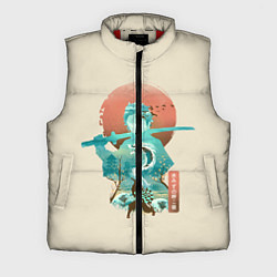 Мужской жилет Demon Slayer Tanjiro, цвет: 3D-красный