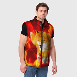 Мужской жилет Fire Fox, цвет: 3D-черный — фото 2