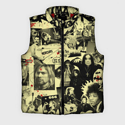 Мужской жилет РОК КУМИРЫ, цвет: 3D-красный