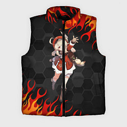 Мужской жилет Genshin Impact - Klee, цвет: 3D-черный