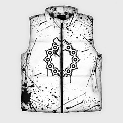 Мужской жилет МЕЛИОДАС 7 СМЕРТНЫХ ГРЕХОВ, цвет: 3D-черный