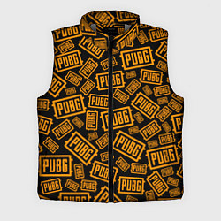 Мужской жилет PUBG ПАБГ УЗОР, цвет: 3D-светло-серый