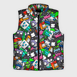 Мужской жилет Geometry Dash: Pattern Z