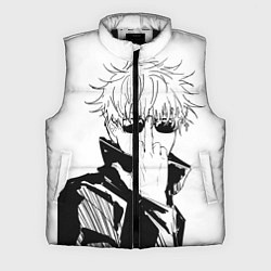 Мужской жилет Магическая битва Годжо, цвет: 3D-черный