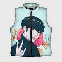 Мужской жилет Мин Юнги, цвет: 3D-красный