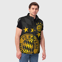 Мужской жилет ФК БАВАРИЯ BAYERN МЮНХЕН, цвет: 3D-светло-серый — фото 2