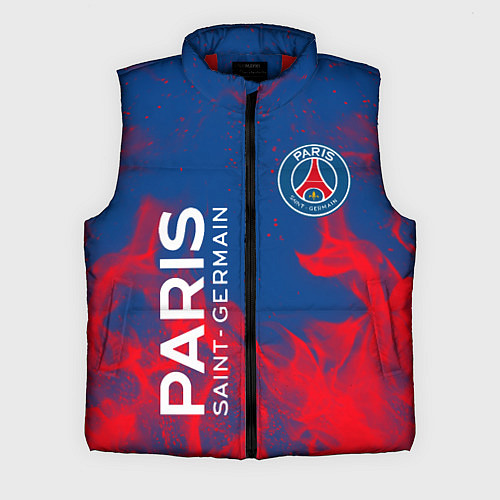 Мужской жилет ФК ПСЖ PARIS SAINT GERMAIN / 3D-Красный – фото 1