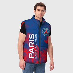 Мужской жилет ФК ПСЖ PARIS SAINT GERMAIN, цвет: 3D-красный — фото 2