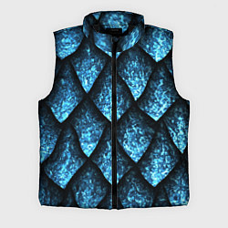 Мужской жилет Чешуя ледяного дракона