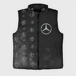 Мужской жилет Мерседес - Взрыв Паттерн слева, цвет: 3D-светло-серый